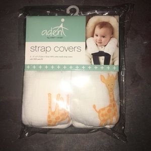 NWT Aden + Anais car seat strap covers.